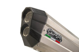 GPR Exhaust System Bmw F 800 Gt 2012/16 Homologated slip-on exhaust Sonic Titanium