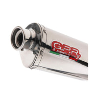 GPR Exhaust System Benelli Trk 502 2017/20 e4 Homologated slip-on exhaust catalized Trioval