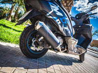 GPR Exhaust System Piaggio X8 250 2005/07 Homologated slip-on exhaust catalized Evo4 Road