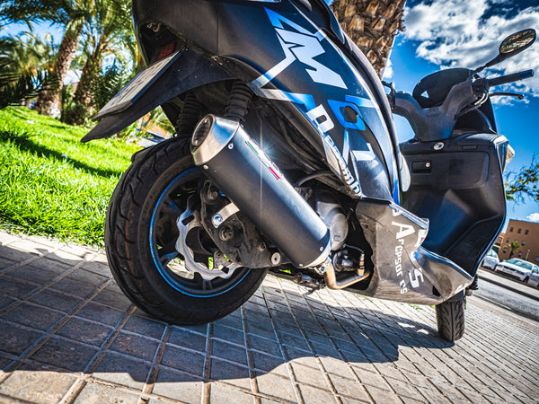 GPR Exhaust System Kymco Xciting 400 i.e. 2012/15 Homologated full line exhaust Evo4 Road