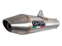 GPR Exhaust System Royal Enfield Himalayan 410 2017/20 e4 D.36 Homologated slip-on exhaust catalized Power Story Inox