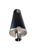 GPR Exhaust System Piaggio Mp 3 500 - Sport - BusineSs 2011/14 Homologated slip-on exhaust Evo4 Road