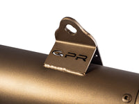 GPR Exhaust System Bmw R 45 1979/1985 Universal Homologated silencer without link pipe Ultracone Bronze Cafè Racer