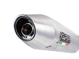 GPR Exhaust System Malaguti Spidermax 500 RS 2008/11 Homologated slip-on exhaust Vintalogy